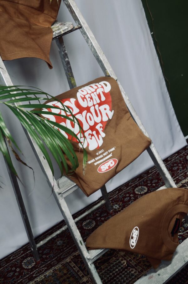SPDWORLDFAMOUS  STAY CONFIDENT TO YOURSELF TEE - Image 4