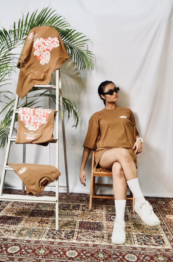 SPDWORLDFAMOUS  STAY CONFIDENT TO YOURSELF TEE - Image 6
