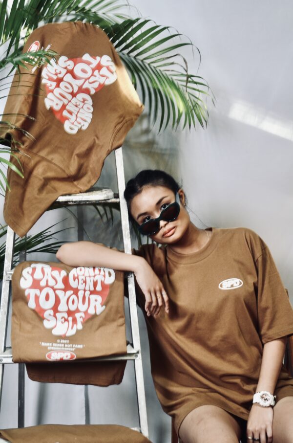 SPDWORLDFAMOUS  STAY CONFIDENT TO YOURSELF TEE - Image 2