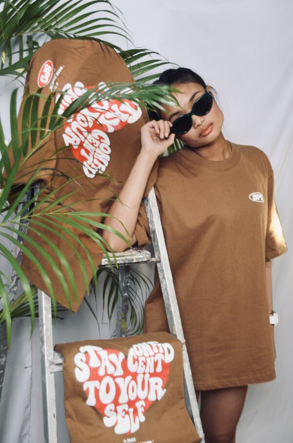 SPDWORLDFAMOUS  STAY CONFIDENT TO YOURSELF TEE - Image 3