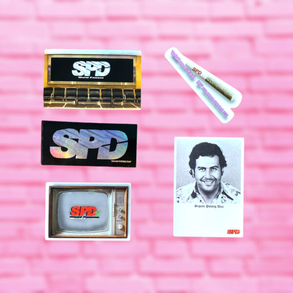 SPDWORLDFAMOUS STICKER PACK - Image 3