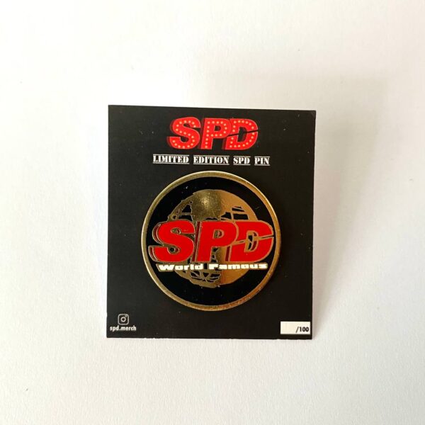 SPDWORLDFAMOUS BADGES PIN - Image 2