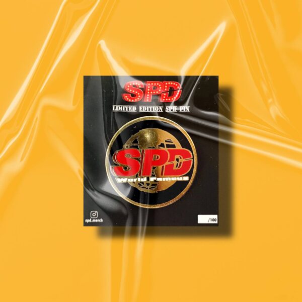 SPDWORLDFAMOUS BADGES PIN