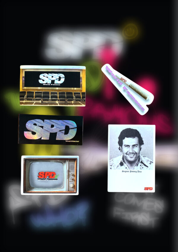 SPDWORLDFAMOUS STICKER PACK - Image 2