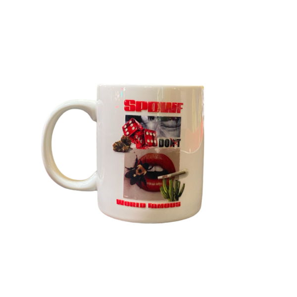 SPDWORLDFAMOUS MIDDLE FINGER MUG COFFEE CUP - Image 2