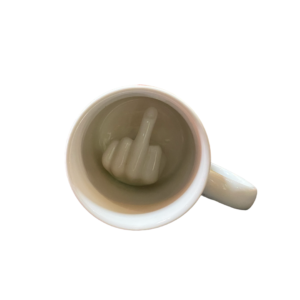 SPDWORLDFAMOUS MIDDLE FINGER MUG COFFEE CUP