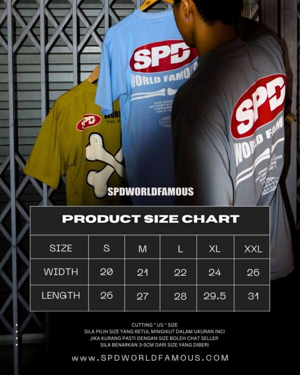 SPDWORLDFAMOUS CROSSBONES TEE - Image 9