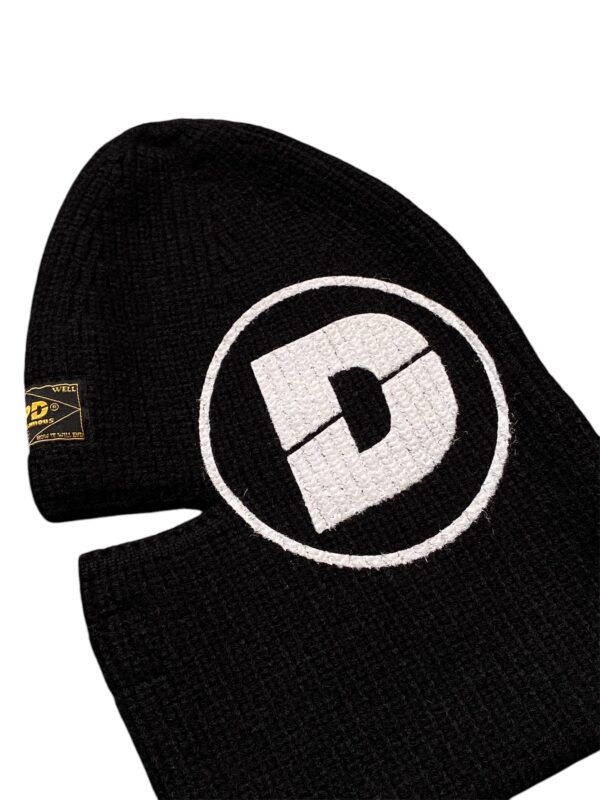 SPDWORLDFAMOUS Crack print “D“ 2 in 1 Mask Beanies Balaclava Hat Face Shield - Image 3