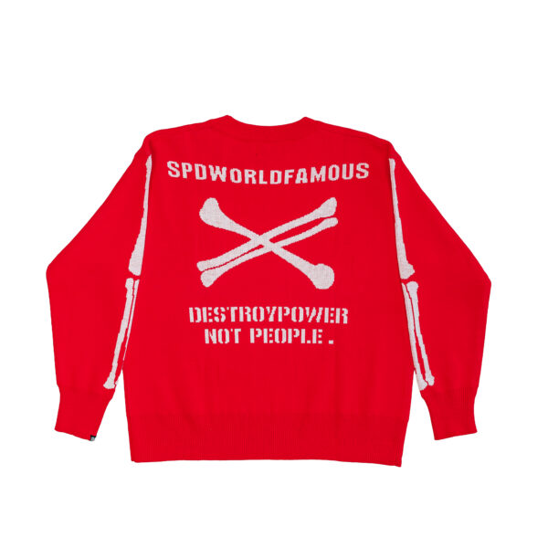 SPDWORLDFAMOUS Destroy Power Not People Knitwear - Image 2