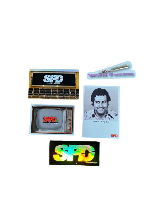 SPDWORLDFAMOUS STICKER PACK