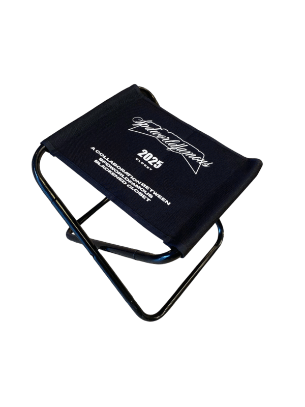 Tactical Stool Chair SPDWORLDFAMOUS X BLACKENED