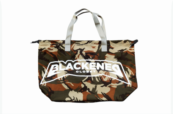 CARRY YOUR CHAOS British Camouflage (DPM) Tote Bag SPDWORLDFAMOUS X BLACKENED - Image 2