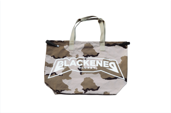 CARRY YOUR CHAOS Desert Camouflage  (DCP) Tote Bag SPDWORLDFAMOUS X BLACKENED - Image 2