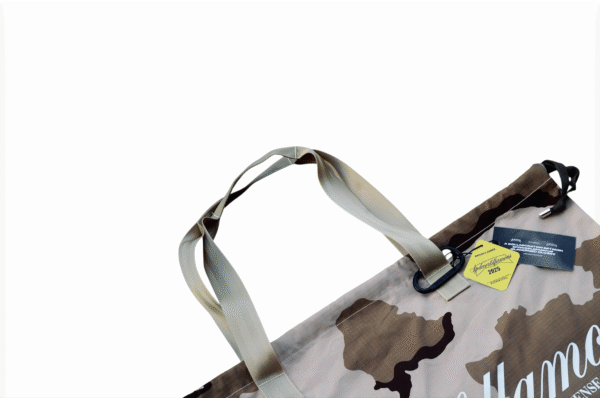 CARRY YOUR CHAOS Desert Camouflage  (DCP) Tote Bag SPDWORLDFAMOUS X BLACKENED - Image 3