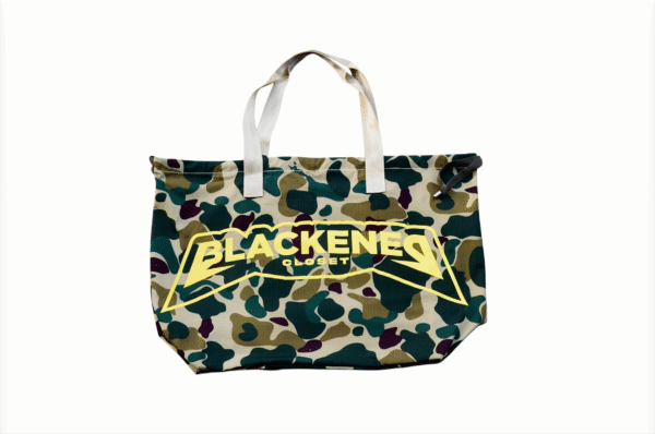 CARRY YOUR CHAOS Duck Camouflage Tote Bag SPDWORLDFAMOUS X BLACKENED - Image 2