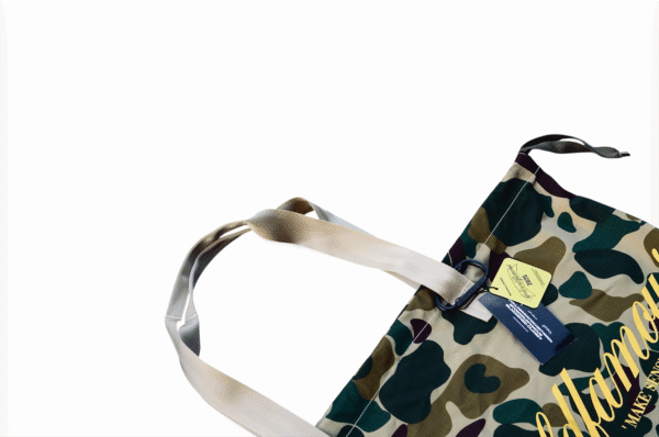 CARRY YOUR CHAOS Duck Camouflage Tote Bag SPDWORLDFAMOUS X BLACKENED - Image 3