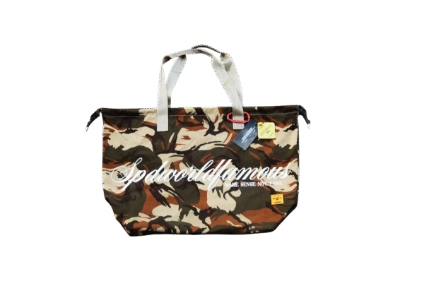 CARRY YOUR CHAOS British Camouflage (DPM) Tote Bag SPDWORLDFAMOUS X BLACKENED